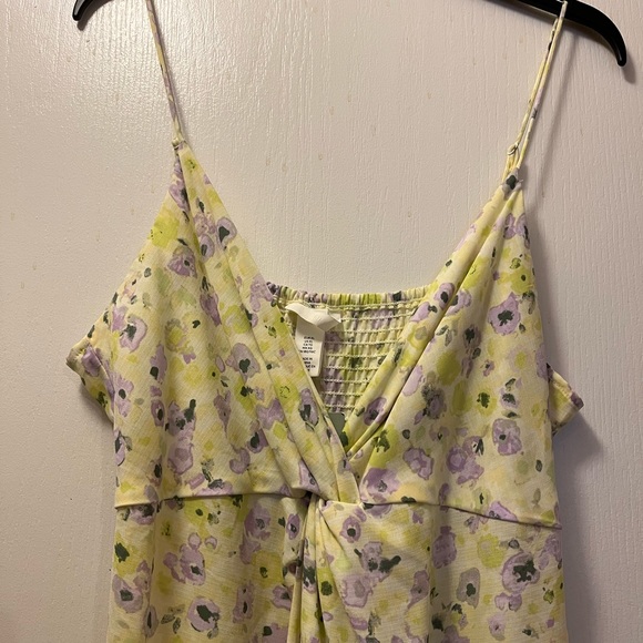 NWT Size XL H&M Floral twist front Cami dress - Picture 8 of 14